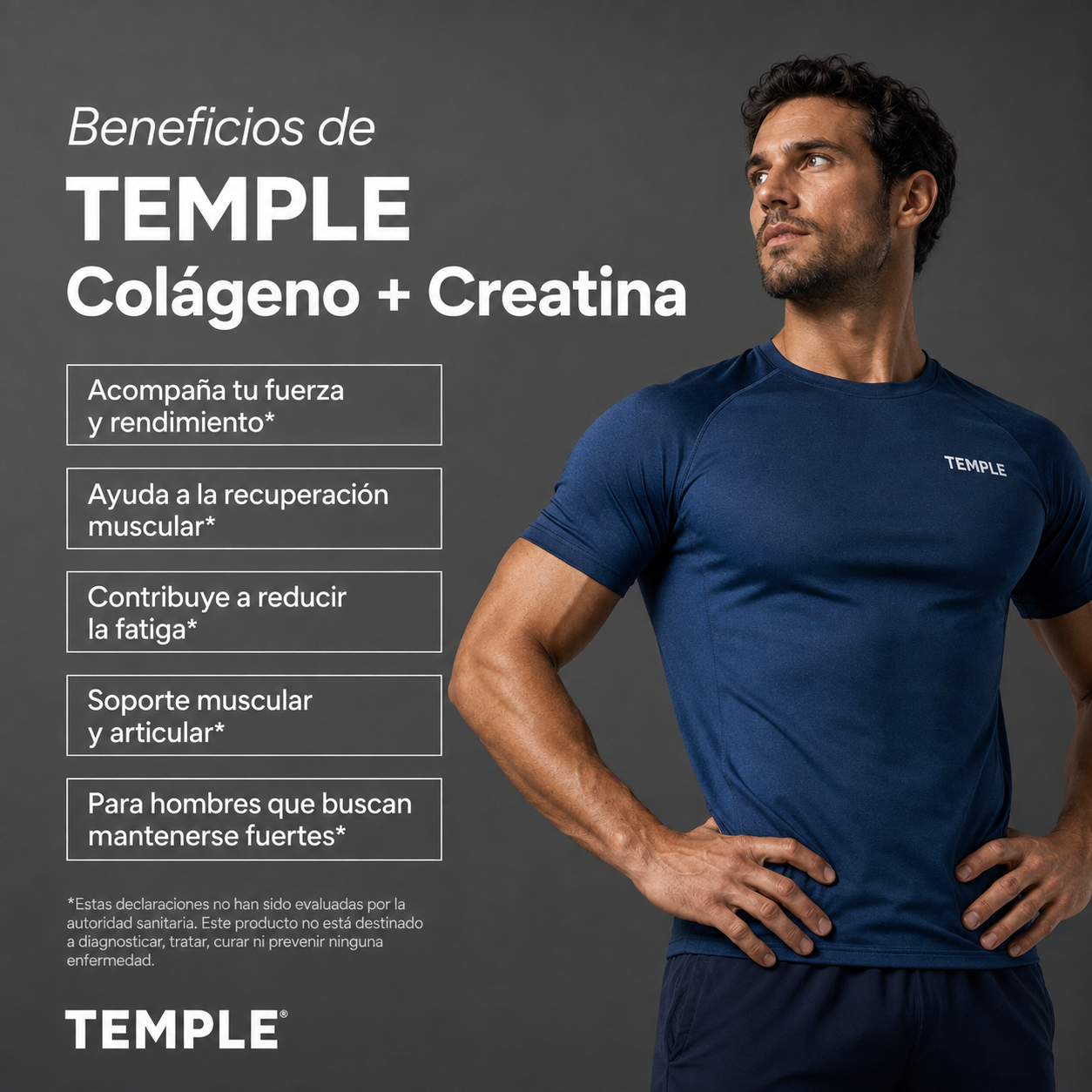TEMPLE® — Potenciá tu fuerza, recuperación y mejor versión.