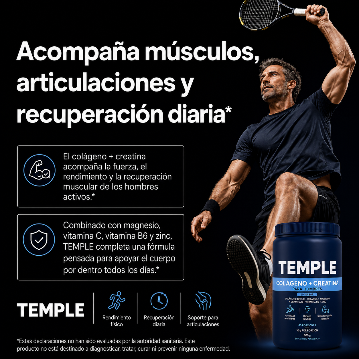TEMPLE® — Potenciá tu fuerza, recuperación y mejor versión.