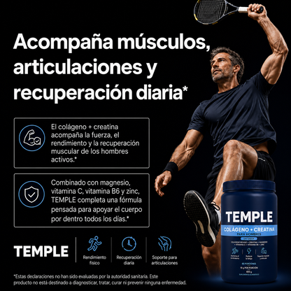 TEMPLE® — Potenciá tu fuerza, recuperación y mejor versión.