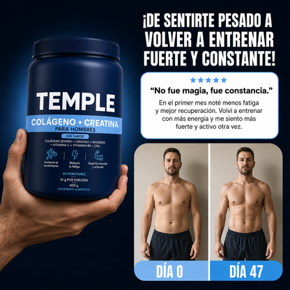 TEMPLE® — Potenciá tu fuerza, recuperación y mejor versión.