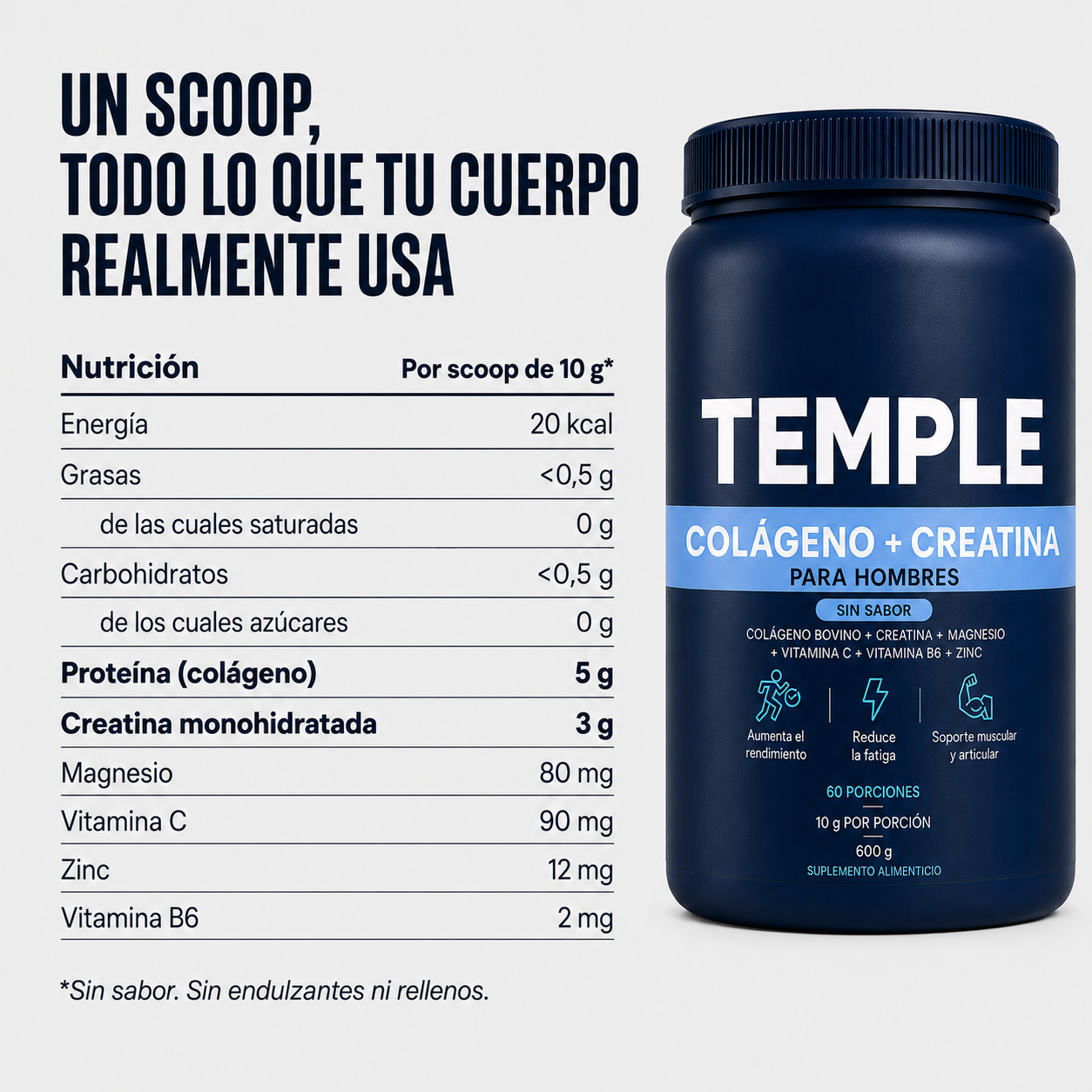 TEMPLE® — Potenciá tu fuerza, recuperación y mejor versión.